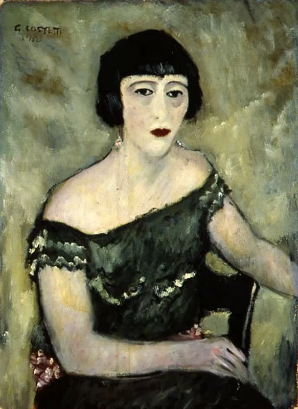 Ritratto di donna scollata, 1930